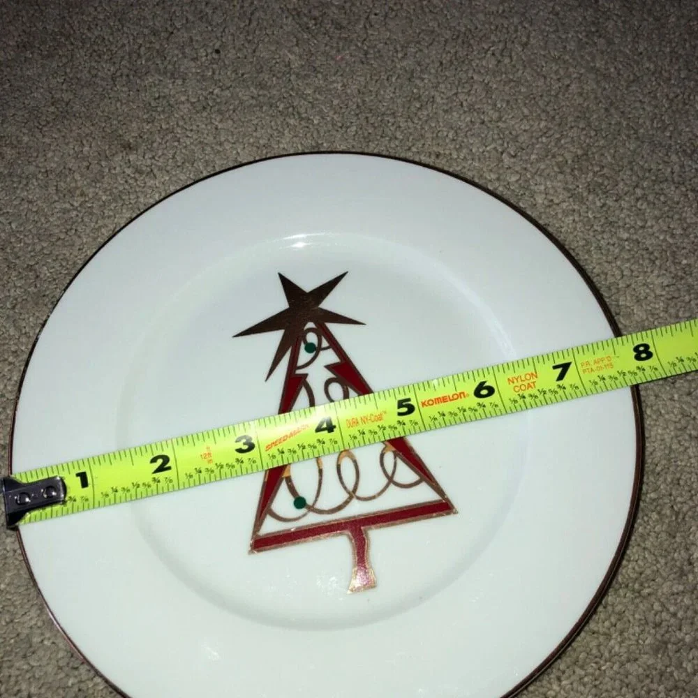 Pier 1 Christmas‎ Tree Salad / Dessert Plate (1)